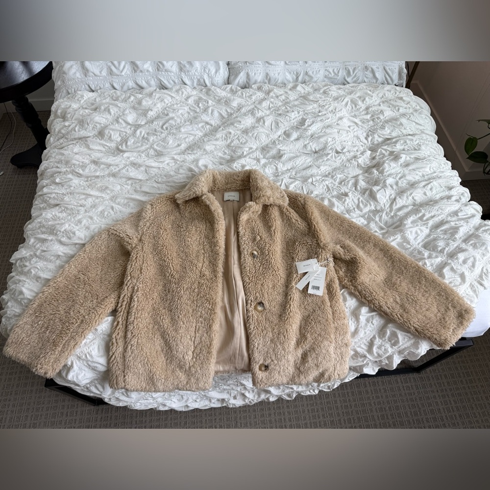 NWT - Vince Teddy Shearling Jacket - Picture 6 of 14